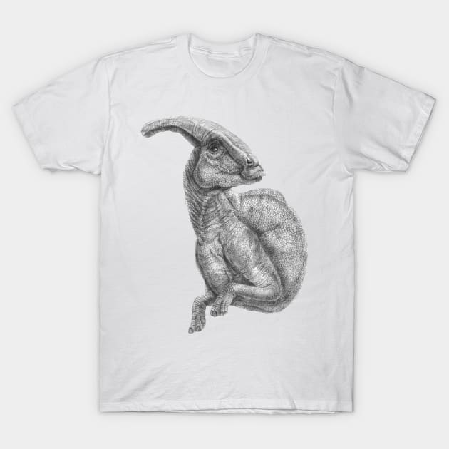 parasaurolophus T-Shirt by TimeSkiff